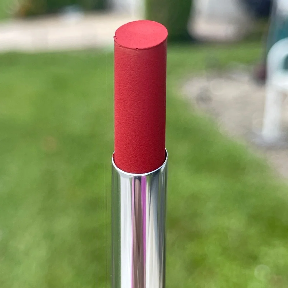 M.A.C COSMETICS Locked Kiss 24HR Lipstick In Extra Chili(Orange Red)